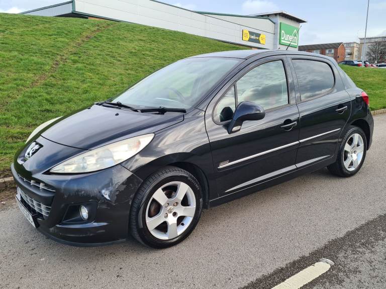 2012 PEUGEOT 207 1.6 HDI £20 TAX [NAV] DIESEL CHEAP BARGAIN +LONG MOT SPORTIUM audi a1 tdi