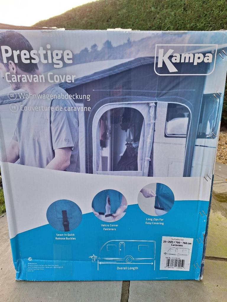Caravan winter cover