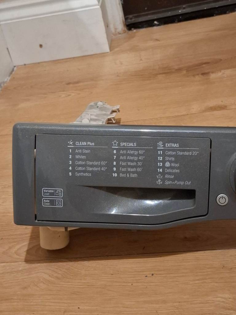 Hotpoint Washing Machine Front Control Panel & Soap Dispenser [£20] (SAME DAY DELIVERY AVAILABLE)