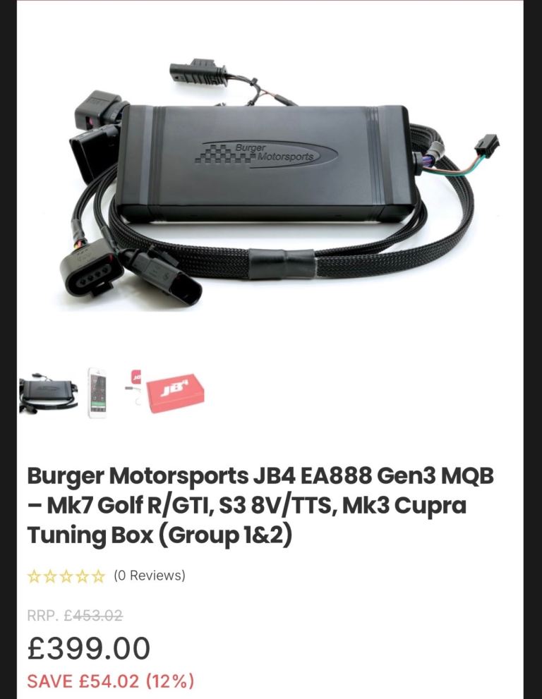 JB4 tuning box 