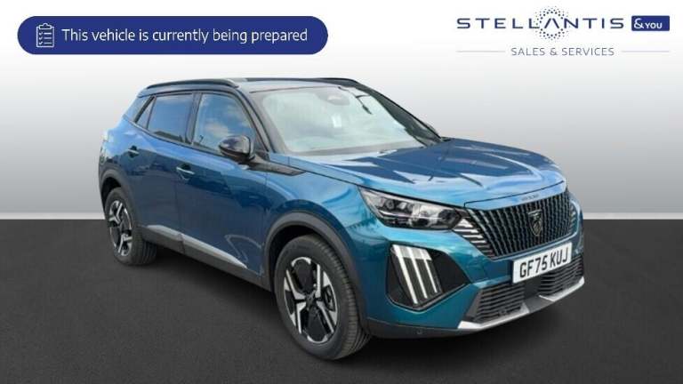 2025 Peugeot 2008 1.2 Hybrid 145 GT 5dr e-DSC6 HATCHBACK PETROL Automatic