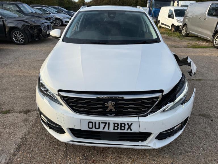 2021 Peugeot 308 1.5 BlueHDi 130 Allure Premium Accident Damaged Repairs Salvage Auto ESTATE Dies...