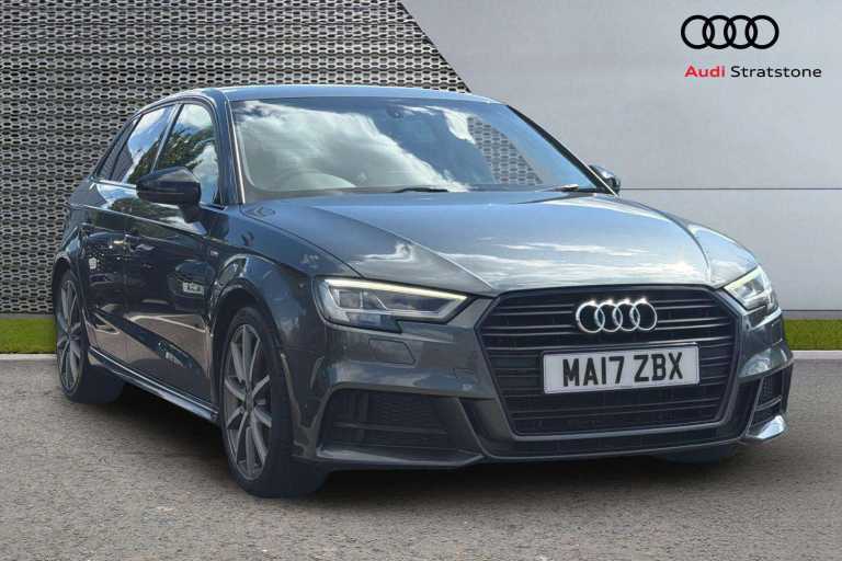 2017 Audi A3 1.4 TFSI Black Edition 5dr HATCHBACK PETROL Manual