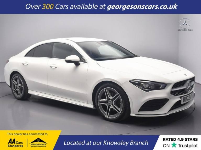 2022 Mercedes-Benz CLA 1.3 CLA180 AMG Line Coupe 4dr Petrol 7G-DCT Euro 6 (s/s) (136 ps) Saloon P...