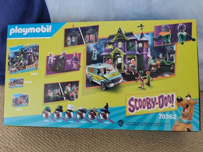 Playmobil Scooby Doo Graveyard Cemetery Set - Brand New Sealed 70362