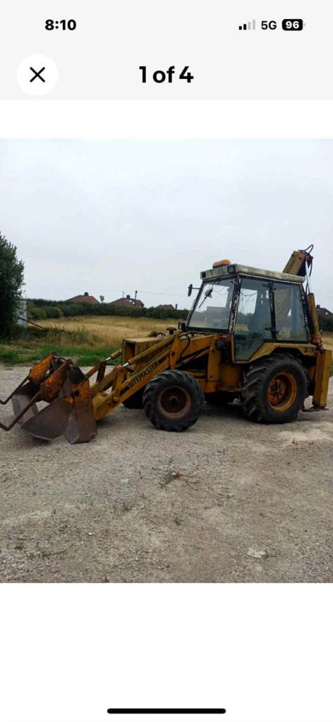JCB 3cx 2 wheel drive 