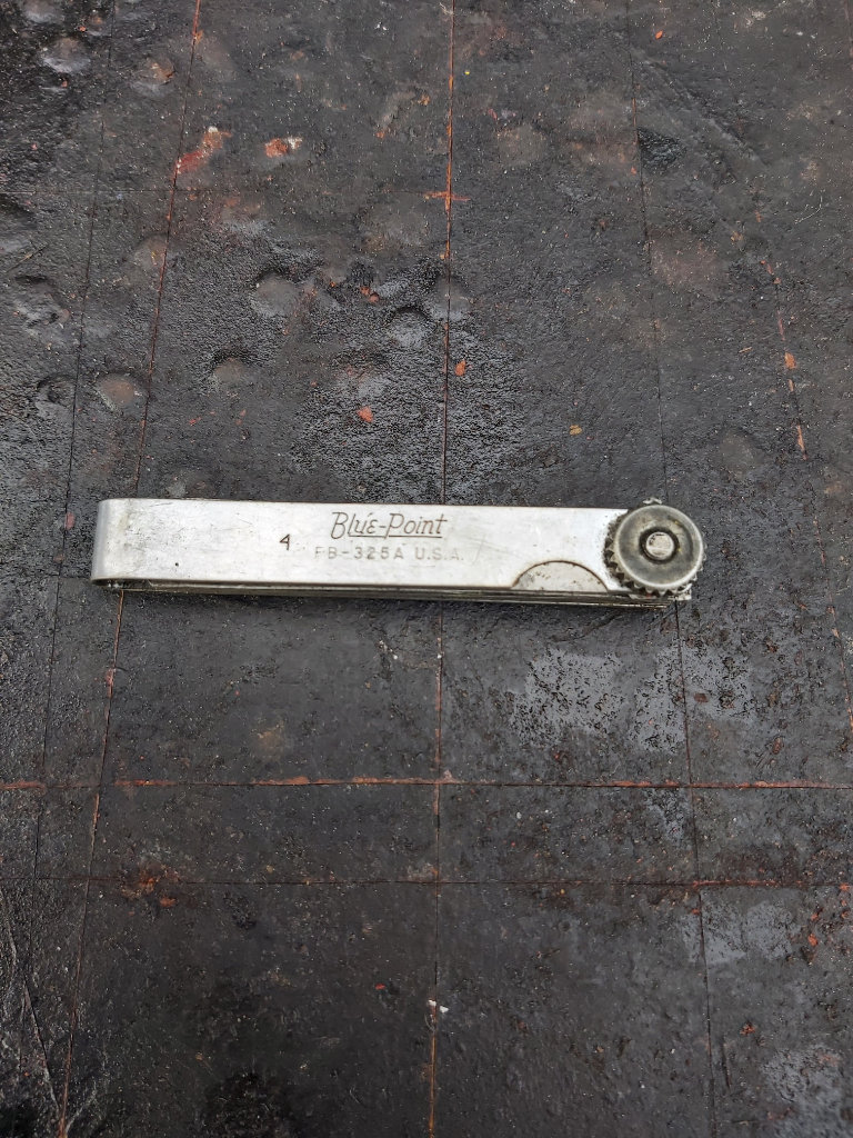 Blue Point by snap on tools FB-325A .0015 - .025 Feeler Gage