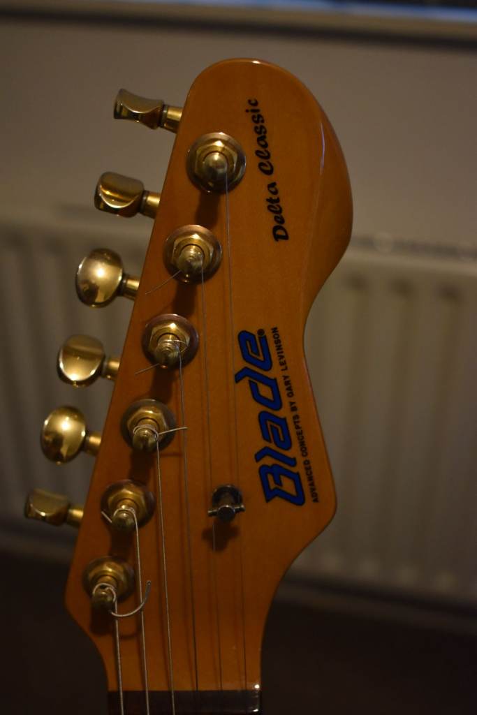 Gary Levinson Blade Delta Classic Guitar Headstock