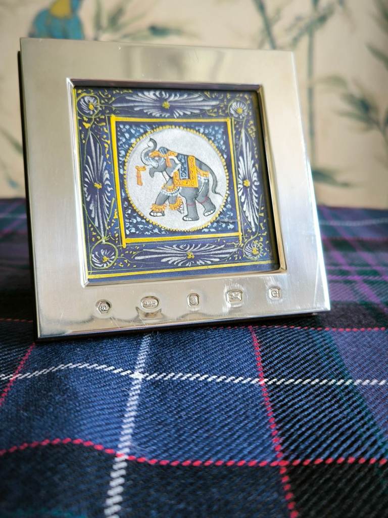 Small Solid Silver Picture Frame
