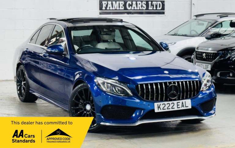 2015 Mercedes-Benz C Class 2.1 C300dh AMG Line (Premium Plus) G-Tronic+ Euro 6 (s/s) 4dr SALOON D...