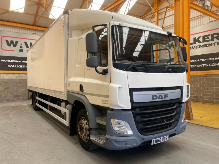 DAF CF 220 *EURO 6*, 4X2 18 TONNE BOX - 2016 - LN65 UZR