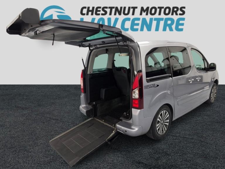 Peugeot Partner WAV Wheelchair Access Passenger Up Front Auto 3 Seats 2018