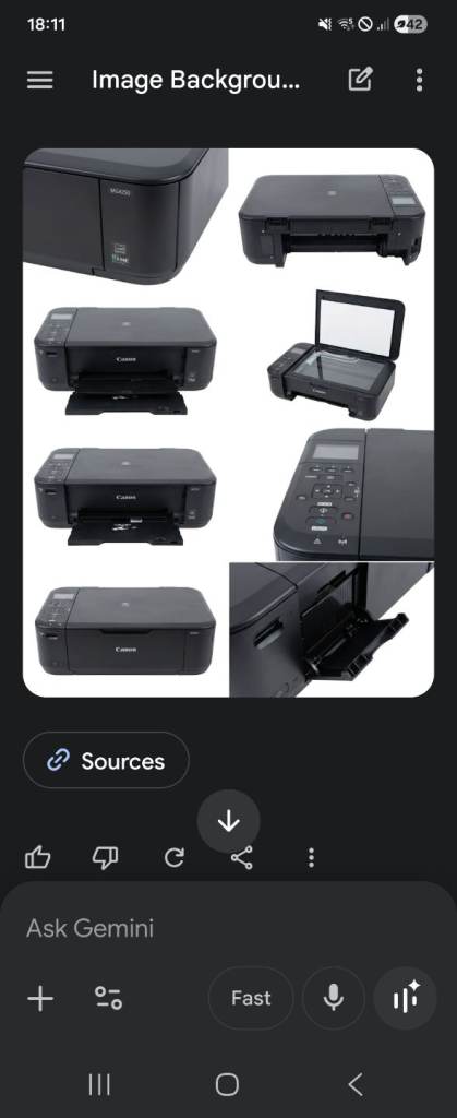 Canon Pixma MG4250 printer 