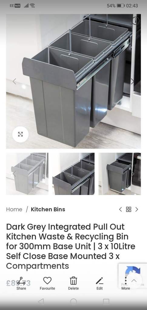 Under sink/counter storage *Brand new*