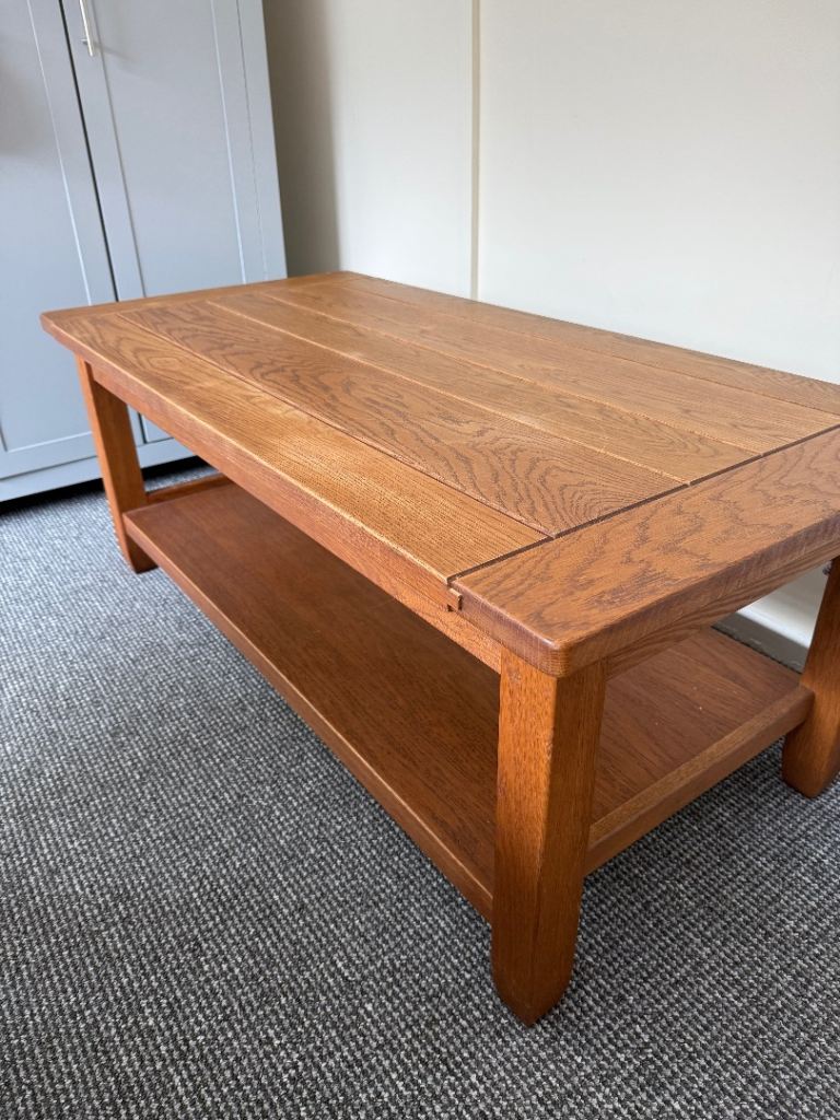 SOLD Coffee Table (Heavy oak)
