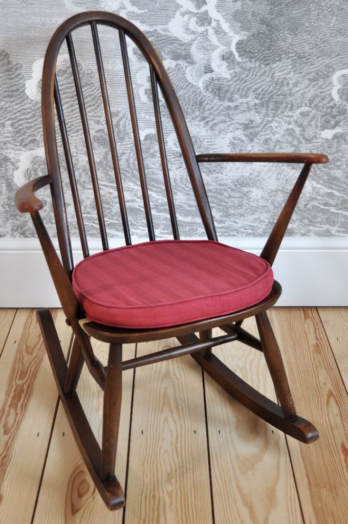 Vintage Retro 60's Style Mid Century Ercol Quaker Rocker Rocking Chair mdl 428