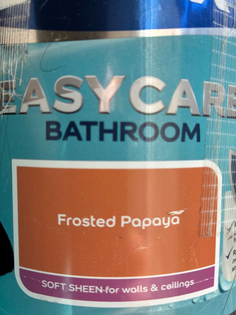 Dulux Easycare Bathroom Paint Frosted Papaya 2.5 litres