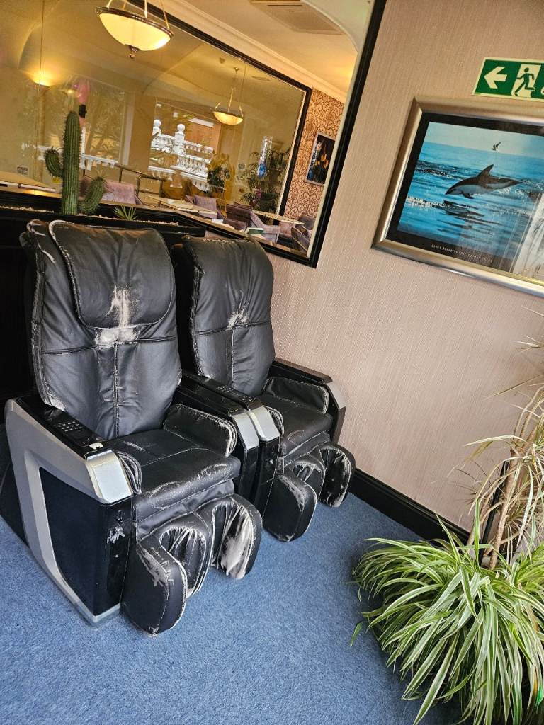 2 x Used Coin-Op Massage Chairs - Quick Sale £149 Each or £199 Pair! Pickup St Annes