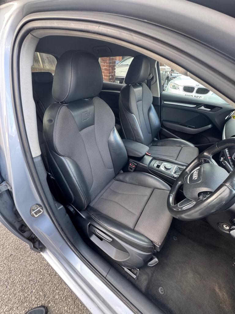 2015 Audi A3 1.6 TDI 110 SE Technik 5dr HATCHBACK Diesel Manual S LINE Interior 