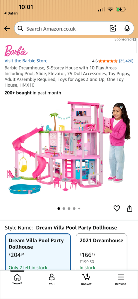 Barbie dream house 