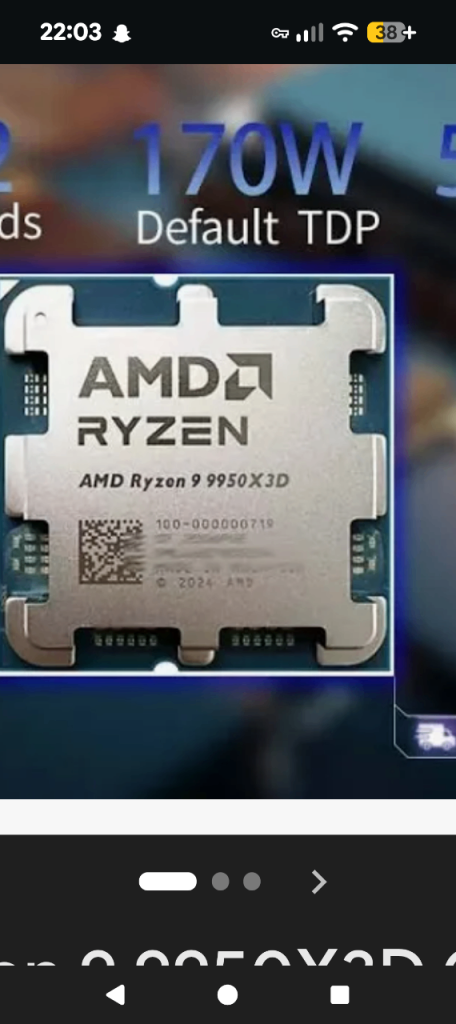 Wanting Ryzen 9 9950x3d or intel ultra 9