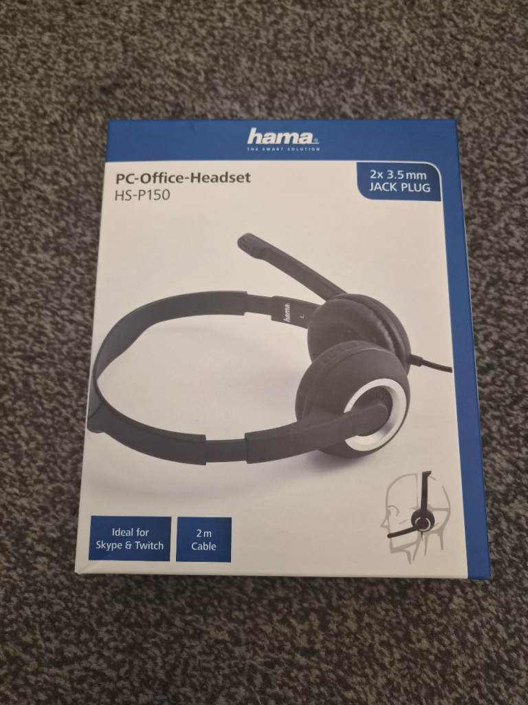 Hama PC-Office-Headset HS-P150 – New in Box