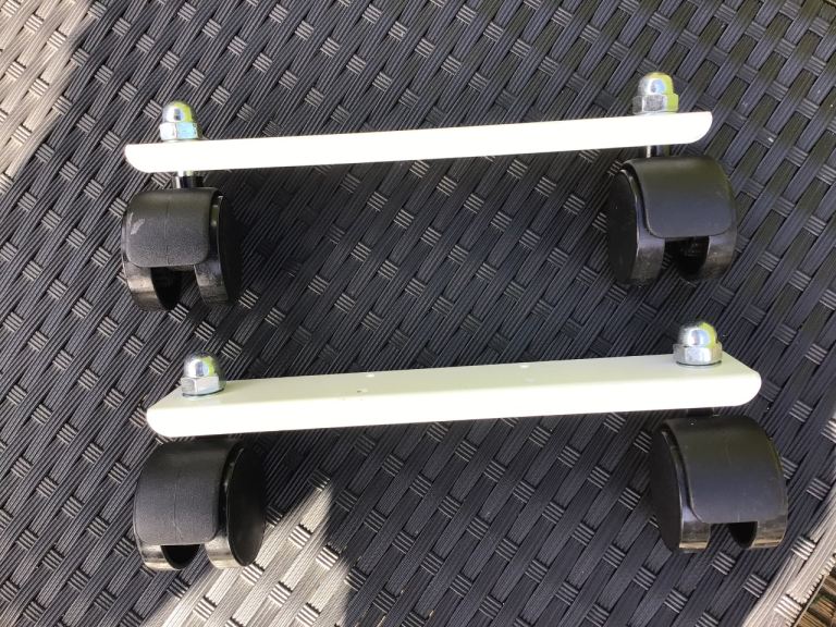 Electric heater wheels