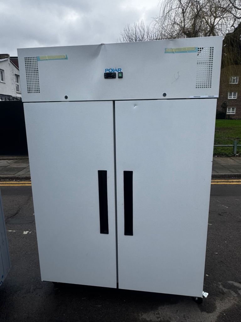 Commercial double door freezer brand new cafe shop Restaurant 