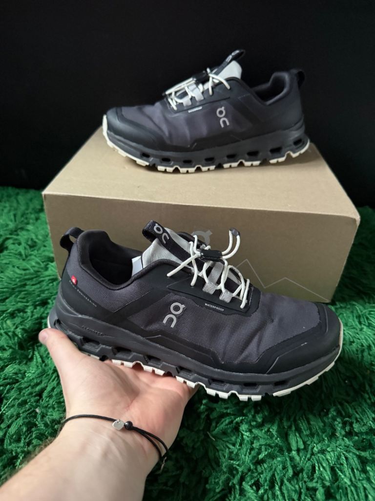 Black & White On Running Cloudhero trainers marathon shoes with box size UK 5