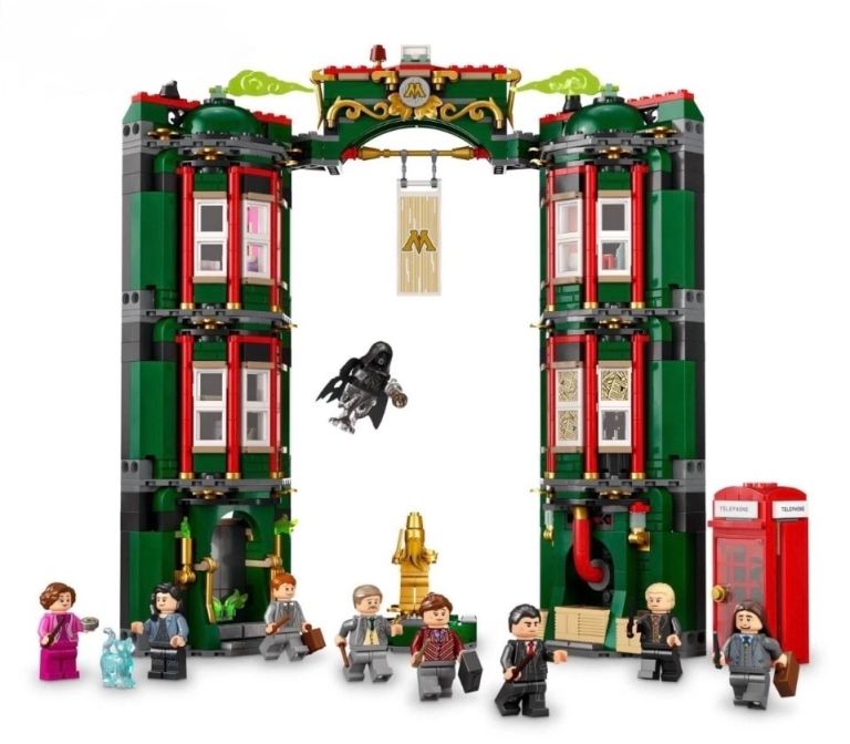 76403 New Building Blocks Harry Potter Ministry of Magic Not Official Lego