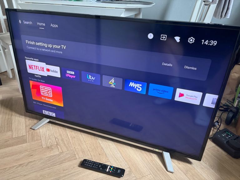 Toshiba 50” 4k smart tv android 