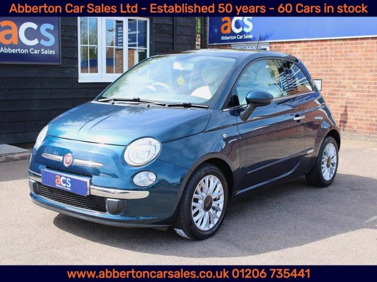 2014 Fiat 500 0.9 TwinAir Lounge 3dr Dualogic HATCHBACK PETROL Automatic