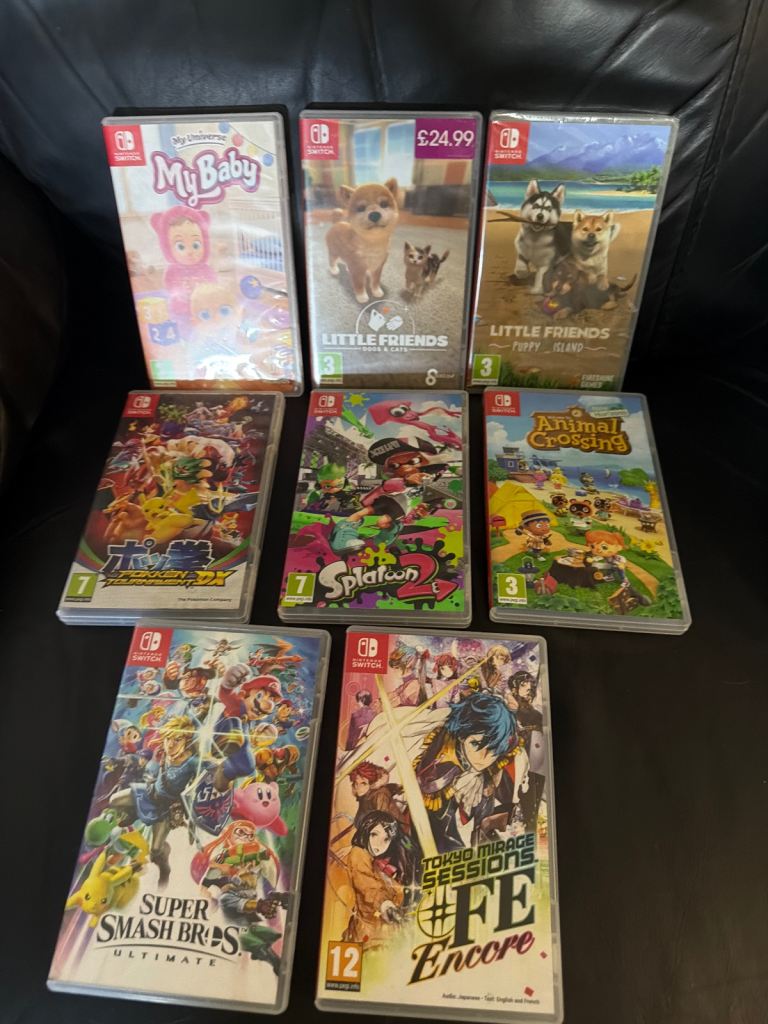 Big bundle of Nintendo Switch. We do offers of course.  