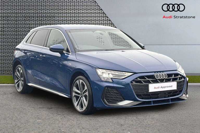 2025 Audi A3 1.5 TFSI e 204 S Line 5dr S Tronic Hatchback Plug-In Hy Automatic