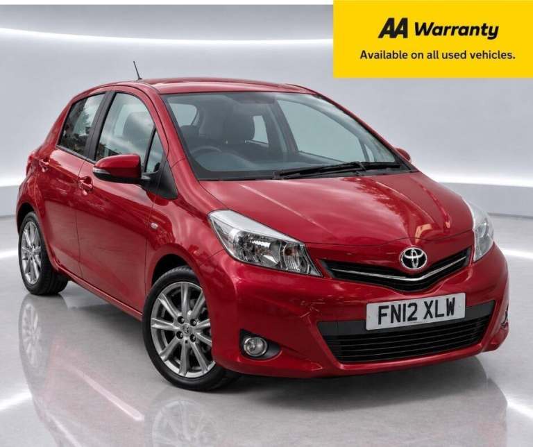 2012 Toyota Yaris 1.33 VVT-i SR 5dr HATCHBACK PETROL Manual