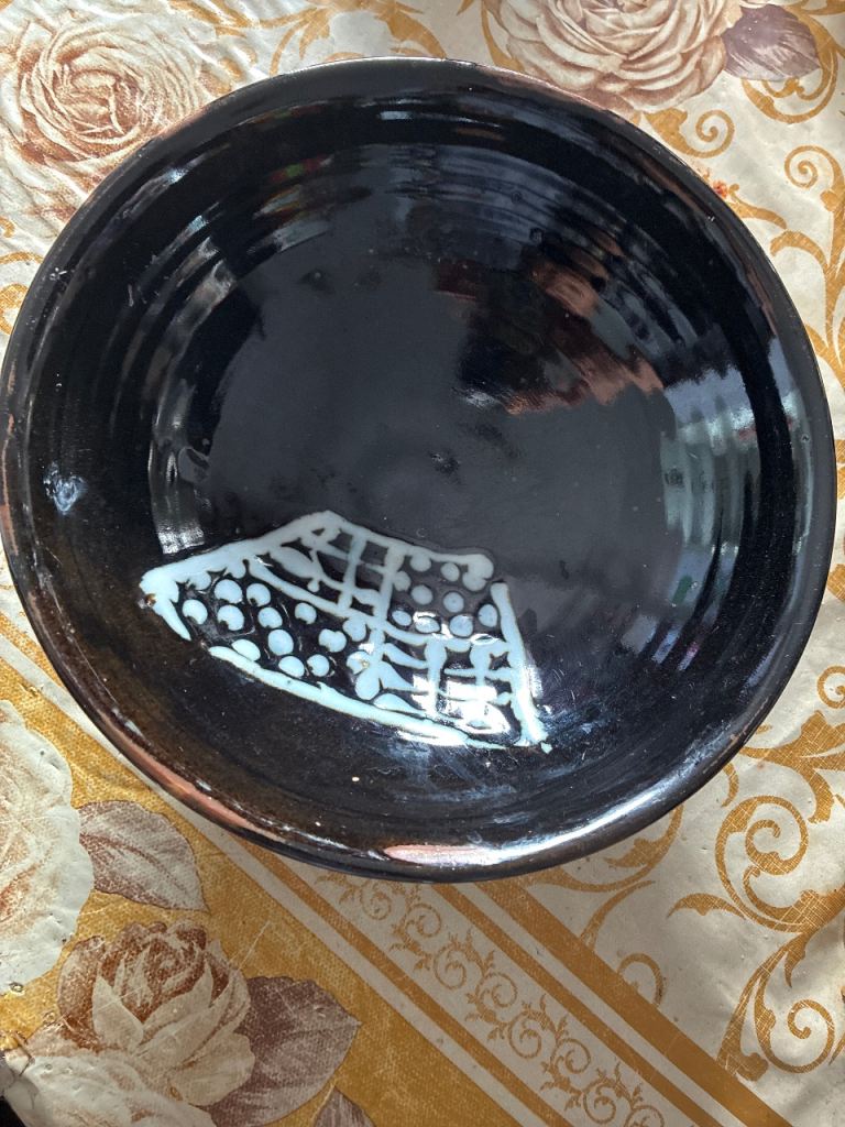 Black bowl