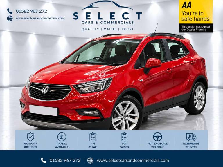 2017 Vauxhall Mokka X 1.4 Mokka X Active T S/S 5dr SUV Petrol Manual