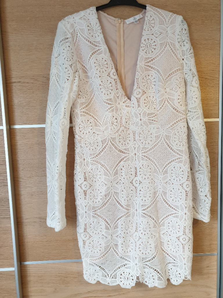 Cream dress size 12