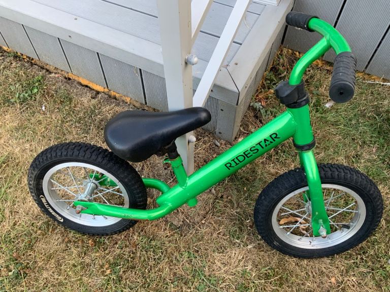 RIDESTAR Green Balance Bike – 