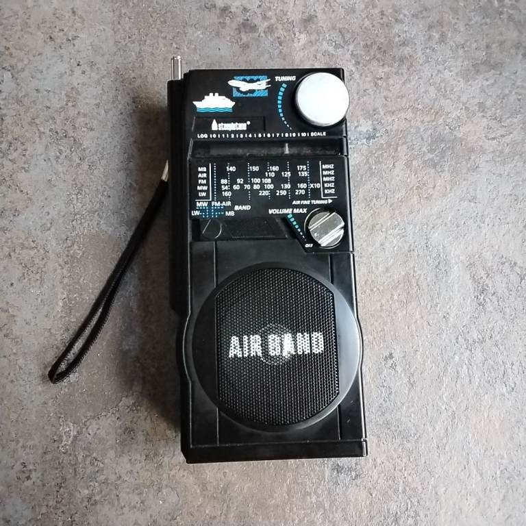 Air band radio.