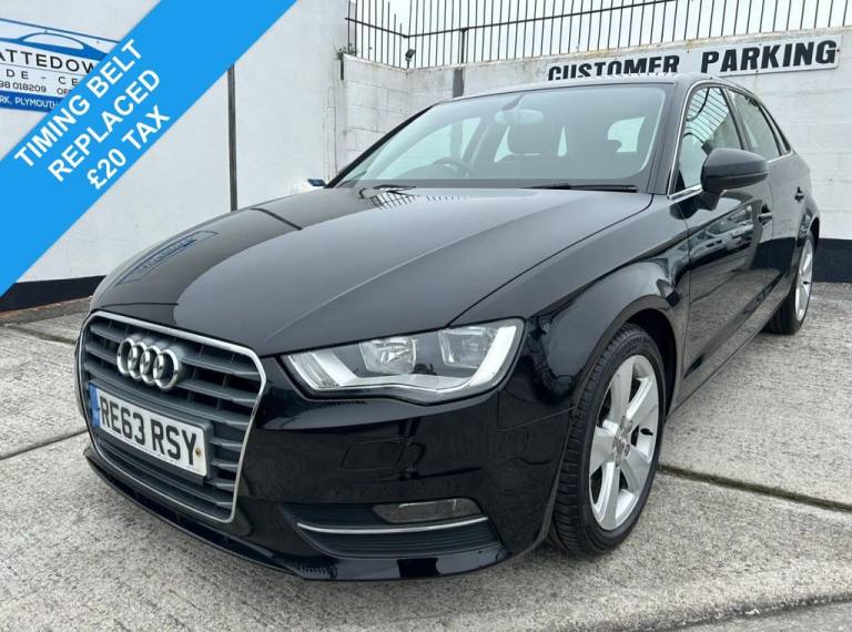 2013 63 AUDI A3 2.0 TDI SPORT SPORTBACK 5DR DIESEL MANUAL EURO 5 (S/S) (150 PS)