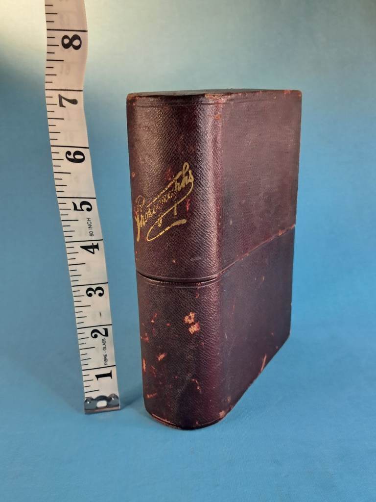 Victorian time Cabinet Card Photograph Storage Box.