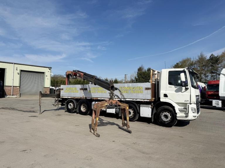 2017 DAF CF 440 8X2 BRICK AND BLOCK 