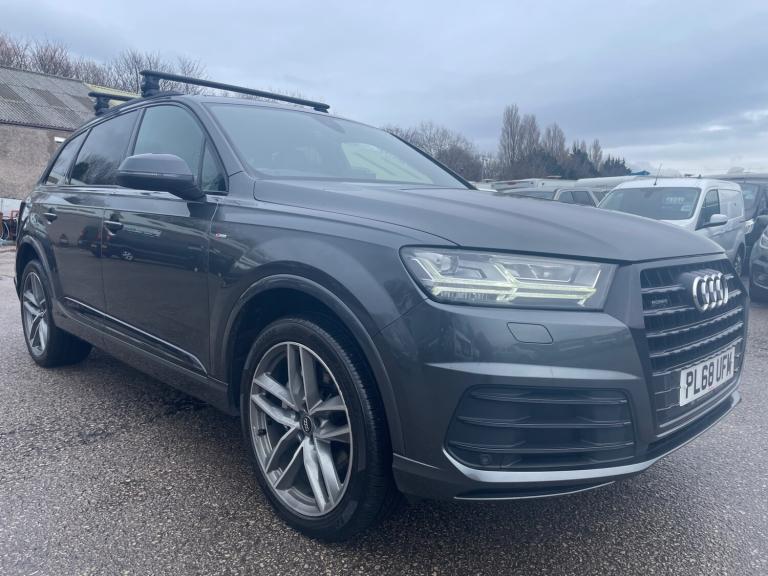 2018 AUDI Q7 50 3.0 TDI QUATTRO BLACK EDITION S-LINE - 7 SEATS - PX/FINANCE