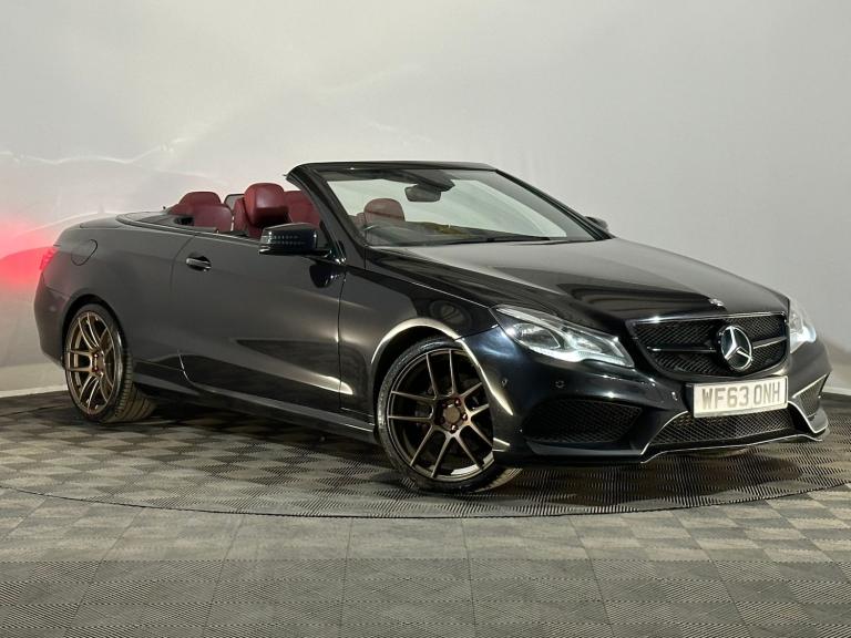 2013 63 MERCEDES-BENZ E220 AMG SPORT 2.1 DIESEL CDI AUTOMATIC CONVERTIBLE