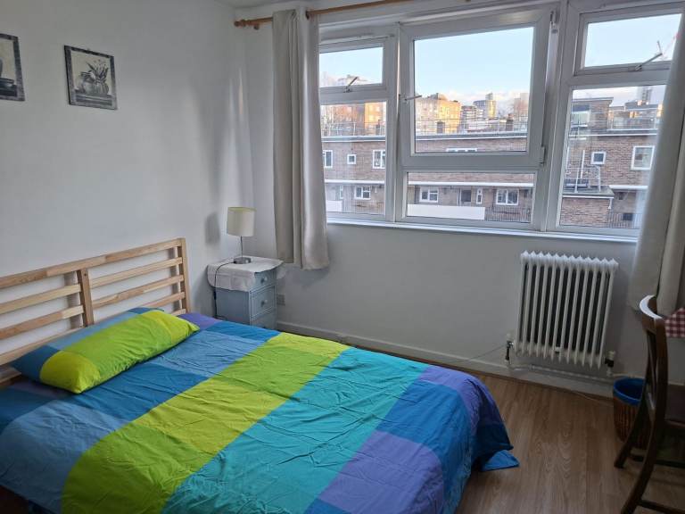 Bright spacious bedroom