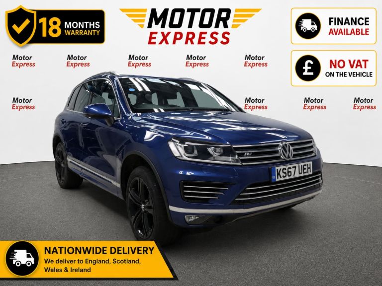 2018 Volkswagen Touareg 3.0 V6 TDI BlueMotion Tech 262 R-Line 5dr Tip Auto ESTATE Diesel Automatic