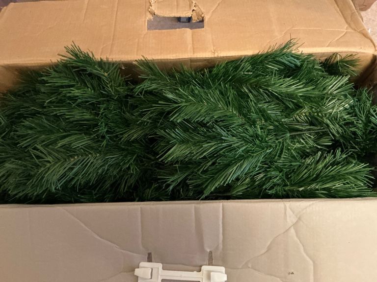 210cm Homebase Christmas tree.