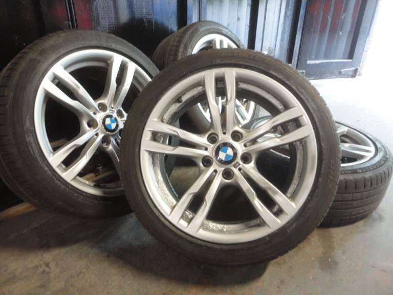 GENUINE BMW 400M 18 INCH ALLOY WHEELS 5x120 BMW F30 F31 18 INCH ALLOY WHEELS