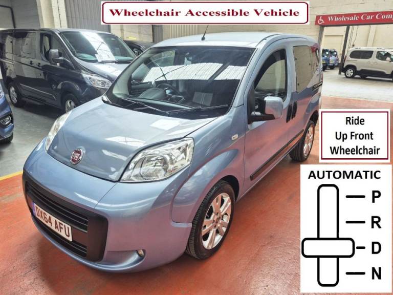  Fiat Qubo WHEELCHAIR ACCESSIBLE 1.3 Multijet MyLife 5dr Dualogic Diesel